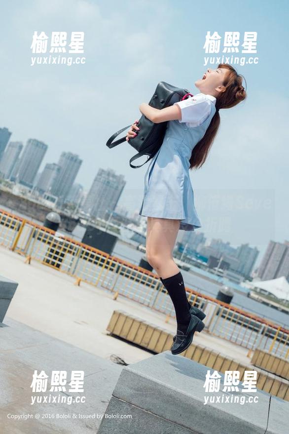 BoLoli菠萝社 - 高清暴击！柳侑绮Sevenbaby圣诞写真真没少折腾