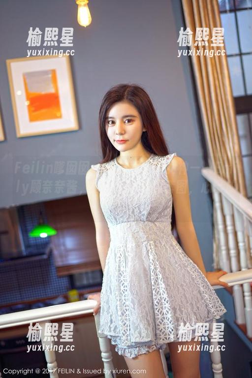Feilin嗲囡囡-Emily顾奈奈酱 Feilin嗲囡囡 - 从天而降的女神——Emily顾奈奈酱,配上无圣光的套图,心已放飞。