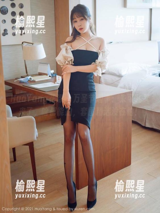 HuaYang花漾 - 万圣节趣事：朱可儿又来了，啥都能拍，套图精选没在怕！