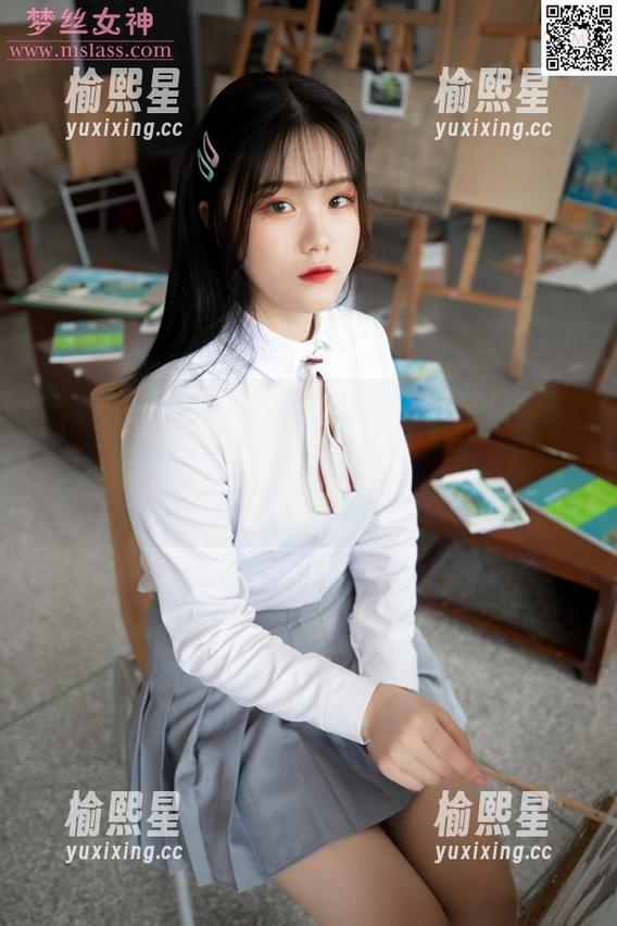 MSLASS梦丝女神 - 不知从何时起，天台成了我探寻小南作品的最终目的地，难道我也混入了她的小心思？
