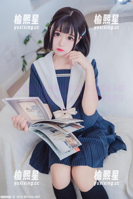 每次看到喵糖映画的纯白少女美眉我头都大了，这美图也得分享，为了证明我没说谎！