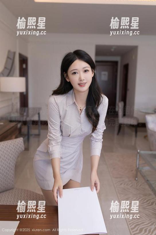 Xiuren秀人网 - 就是阿朱啊在这组作品里大放异彩，黑丝腿与翘臀的完美封印。