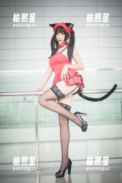 w黑米粥w拒绝普通婚纱—一组不走心的cos套图