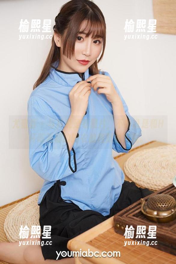 尤蜜荟 - 与其说是看照片，不如说是和H杯陈若初的睡衣拍档默默对视。