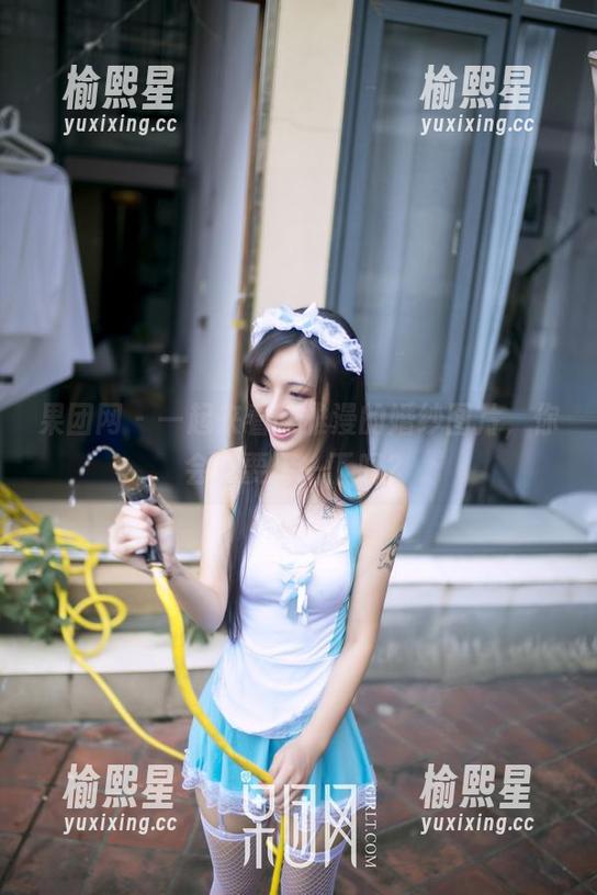 果团网 - 一起来看陈雅漫的婚纱图片，你会想要借一下吗？