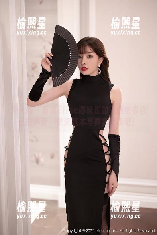 秀人网 - 听说Elise谭晓彤的礼服也有自己的声音，快来这本写真集听听吧！