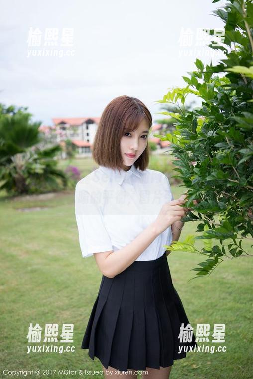 魅妍社 - 娜露Selena的网袜，写真里有种难以言喻的平衡，图片引人深思。
